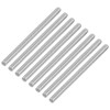 sourcing map 8Pcs Fully Threaded Rod, M5 x 80mm 304