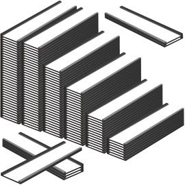 ReliThick C Channel Magnetic Label Holders 4 x 1 Inch Magnetic Labels for Metal Shelving with Protective Films and Replacement Strips for Metal Racks and Shelves Whiteboard File Cabinet (200 Pcs)