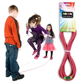 Just Jump It Chinese Jump Rope, Red Confetti