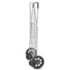 Whitmor Deluxe Utility Foldable Shopping Cart with Wheels, 100 Lb