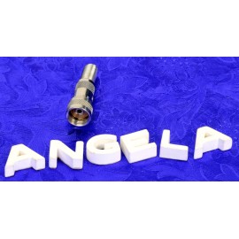 Angela Instruments Switchcraft Screw-On Microphone Cable Connector For DeArmond Guitar Pickups