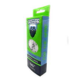 Crossbar Pro Series Hockey Laces, White, 1 Pack (Cloth, 72")