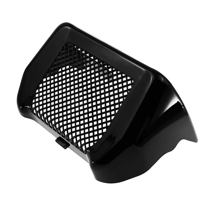 HDBUBALUS Motorcycle Oil Cooler Cover Case with Bracket Fit for