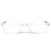 The Felix Rectangle Half Frame Reading Glasses, Unisex Half Rim