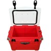 Fatboy 20 Quart Roto Molded Hard Sided Cooler (Red White)