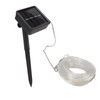 Solar Rope String Lights Waterproof Low Voltage LED Light Beads