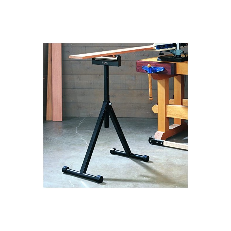 Self-Standing Adjustable Roller Stand w/Tapered Edge - Durable, Versatile Table