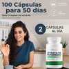 NAIMA Citrato de Magnesio 100 Cápsulas Suplemento Alimenticio Ingredientes Naturales