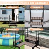 Hot Tub Ladder Above Ground,Pool Hot Tub Steps Wood with