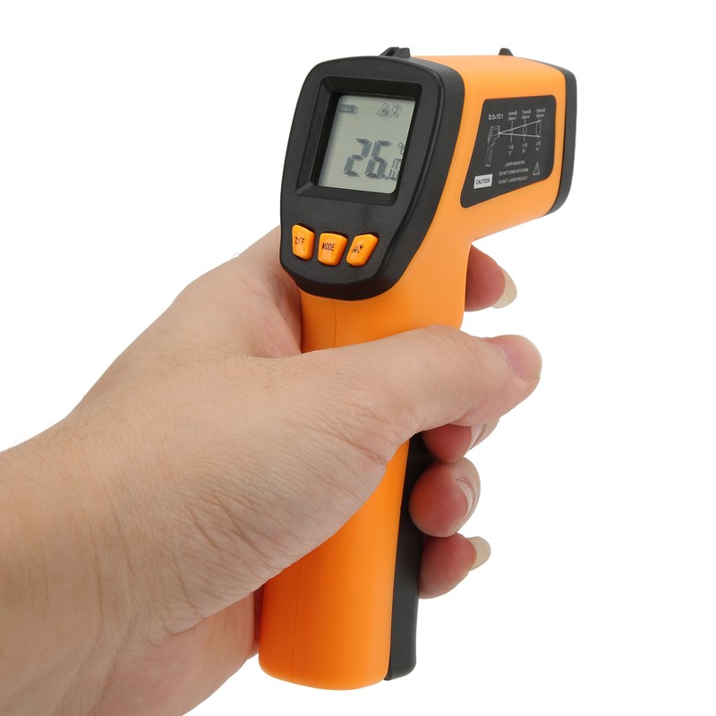 520E Digital Infrared Thermometer High Accuracy Thermometer Portable Non Contact