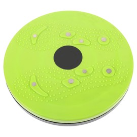VICASKY Practical Twisting Waist Disc Durable Rotating Board for Home Fitness Non Slip Base Aerobic Exercise Machine for Waist Sculpting and Stomach Strengthening Green