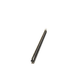 20 Pieces Double Row 80 Pin (2 X 40 Pin) 2.54mm Male Header (Iron Alloy, Tin Plating)