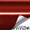 VViViD Mosaic+ Crafting Vinyl (Red Carbon Holographic, 1ft x 5ft)