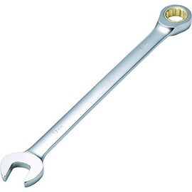 TRUSCO TGRW-17L Ratchet Combination Wrench (Long Type) Nominal: 17