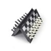KOKOSUN International Chess Set, Magnetic, Folding Chess Board, Black and