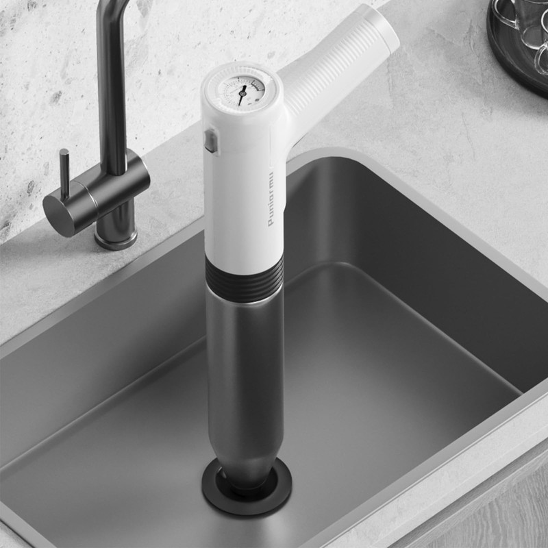 Electric Toilet Plunger,Unclog In One Shot,Remover For Bathroom,Kitchen Pipes Clog,High