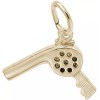 Rembrandt Gold-Plated Sterling Silver Hair Dryer Charm by Rembrandt