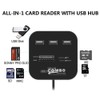 H31CS USB 2.0 Hub with 3 Ports & Card Reader