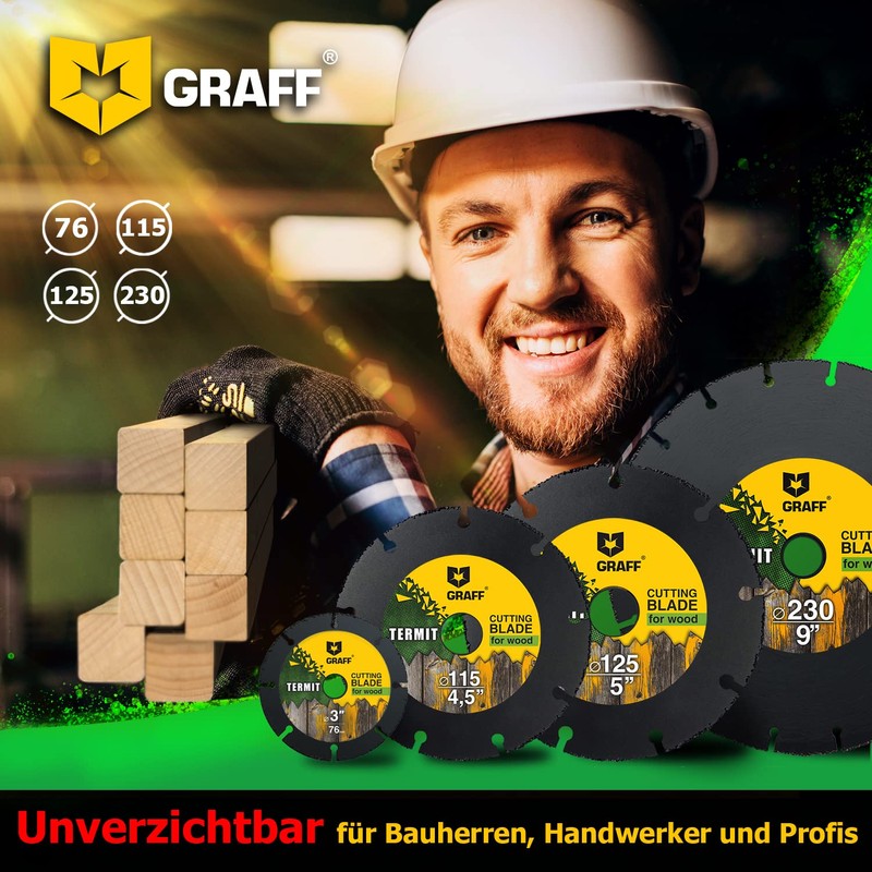 Graff Termit Flex Disc for Wood 125 mm / 115