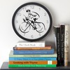 CafePress Bicycling Unique Decorative 10" Wall Clock
