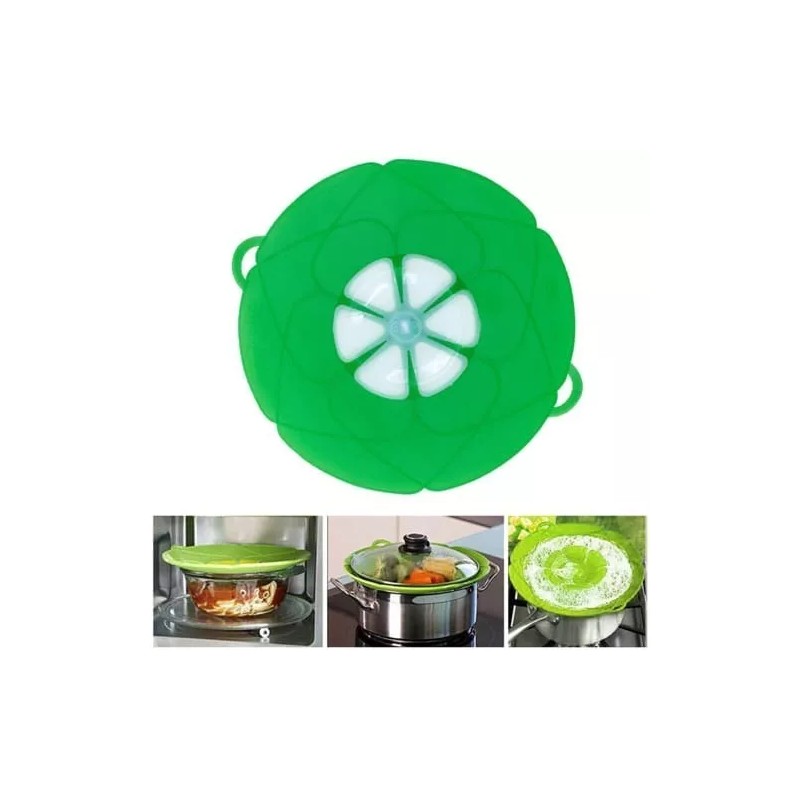 OEM Tapa De Silicon Evita Derrames Para Olla Sarten Recipiente