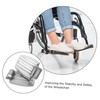 Baluue 1pair Sturdy Wheelchair Foot Installation Replacement Pedal Elevating Accessory