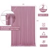Dusty Pink Backdrop Curtain for Parties Wedding Wrinkle Free Pink