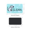 MUDOR Dishwasher Magnet Clean Dirty Sign, Double Sided Flip Indicator
