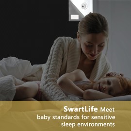 SwartLife Portable Blackout Blind with Suction Cups | 240x145cm Cut to Size Blackout Blinds Stick On Window | Temporary Blackout Blinds Meeting Baby Standards for Sensitive Sleep Environments