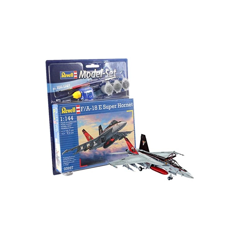 Revell Modellbausatz Flugzeug 1:144 - F/A-18E Super Hornet im Maßstab