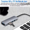 Gomia Usb3.0 Hub 6 En 1 Lector De Tarjetas Sd/tf