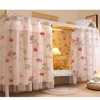 Navhao 2 Panels,Bottom Bunk Bed Curtains Cloth Breathable Bed Canopy