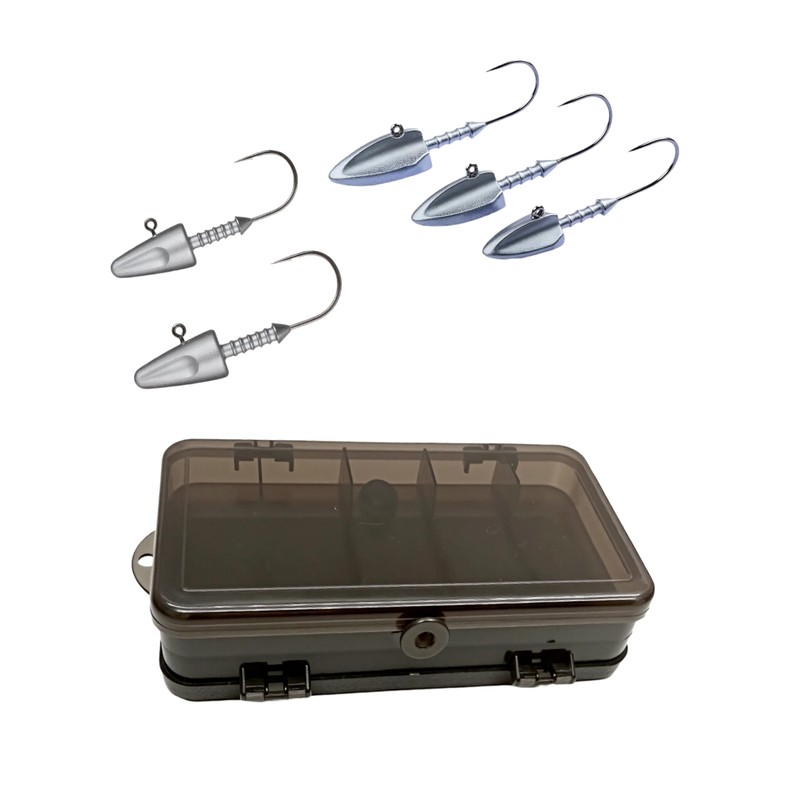 E&K726 Jig Head Set 7g 10g 12g 14g Assorted 4