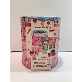 Heathcote & Ivory Nathalie Lete Forest Folk Holiday Body Treats Tin Cream & Shower Gel