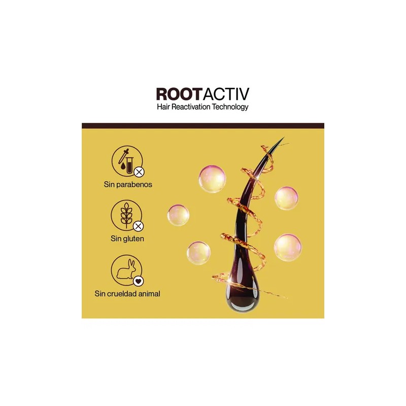 ROOTACTIVE Suero Capilar Anticaída 50ml | Redensificador y Reparador para