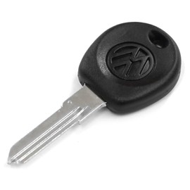 Volkswagen 357837219AROH Key Blank Blank Unmilled Key Vehicle Key Profile AH, silver, European