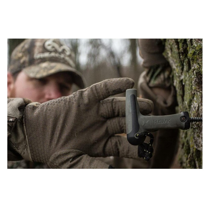 Hawk Jab Handle Accessory Hanger Steel Black and Gray