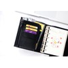 Moterm Pocket Luxe Ring Planner - Genuine Leather Binder Organiser