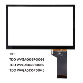 Crumye Car Touch Screen, Car LCD Touch Screen, LCD Touch Screen for MIB STD2 200 682 682G, OE Number TDO WVGA0633F00036 / TDO WVGA0633F00039 / TDO WVGA0633F00045, Video Conversion