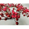 Berry Wreath Diameter 35 cm Red Artificial Berries Door Wreath