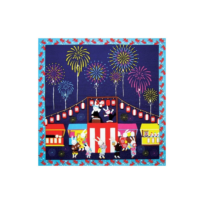 Furoshiki 13868 Summer Festival Cotton Shantung 08