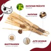 CanadianCat Company Cat Toy Matatabi Sticks with Raffia (Pack of
