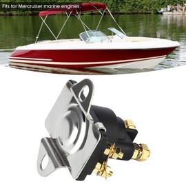 Mercruiser trim solenoid + 12V Starter Tilt Trim Pump Relay Solenoid 89-96158T Fits for MerCruiser Marine Engines relay 4.3 l alpha 1 2006 7.4 89-94318 89-846070