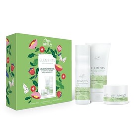 Wella Professionals Premium Care Elements Renewing Trio Set, with Shampoo 250ml / Conditioner 200ml / Mask 150ml - Limited Edition