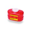 B-D Multi-Use One-Piece Sharps Containers - Regular Funnel Vented Cap,