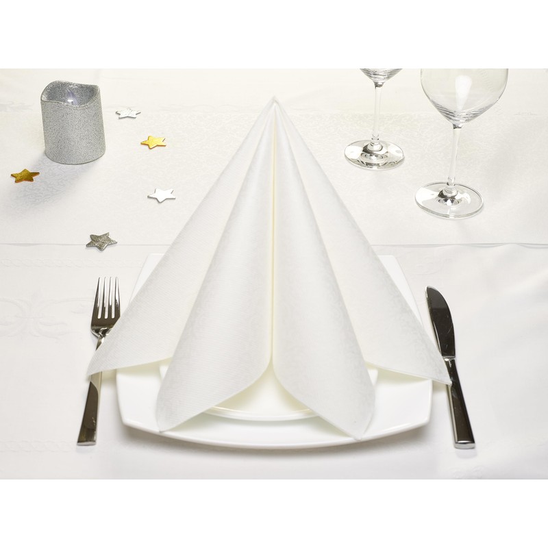 GRUBLY Premium Airlaid Table Runner 30 cm x 20 m