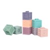 Soft Rubber Blocks Babies Children Chewing Silicone Early Childhood Educational