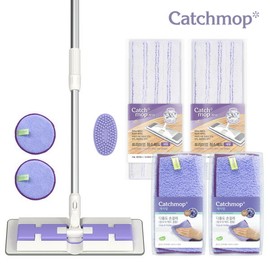 Catch Mop Premium Mop Total Care 6P+2P (Large) / 캐치맙  프리미엄 밀대걸레 토탈케어 6P+2P (대형)