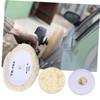 FUNOMOCYA Wool Polishing Pad Wheel for Auto Polishers Soft Buffing