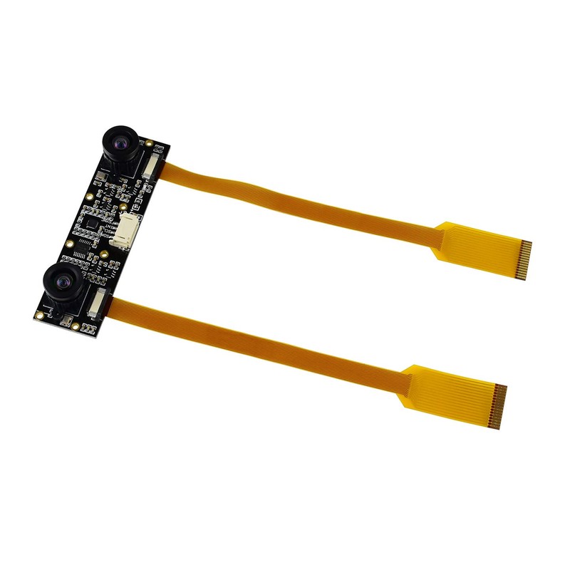 Waveshare IMX219-83 Stereo Camera 8MP Binocular Camera Module Stereo Vision